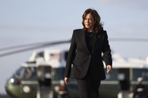 La vice-présidente et candidate démocrate Kamala Harris à New-York le 7 octobre 2024. 
