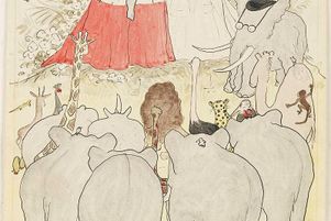 Le mariage du roi  Babar et de la reine Céleste - Jean de Brunhoff