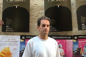 Le comédien Laurent Martinez. 