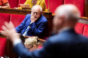 Jean-Louis Touraine, rapporteur de la loi de bioéthique, lors d’une séance publique à l’Assemblée nationale le 9 octobre 2019.