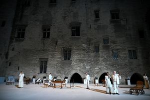 Les pièces de théâtre ne pourront pas se jouer dans la cour d’honneur du palais des Papes, comme ici en 2019.