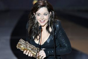 Laure Calamy a reçu le César de la meilleure actrice pour son rôle dans le film « Antoinette dans les Cévennes », lors de la 46e cérémonie des Césars vendredi 12 mars.
