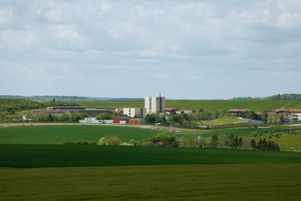Vue du laboratoire de recherche souterrain de l'Agence nationale pour la gestion des déchets radioactifs, à Bure (Meuse).