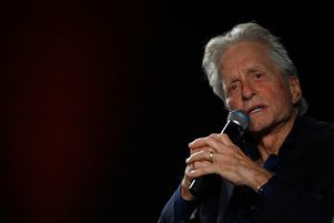 Michael Douglas à la 76ème édition du Festival de Cannes, le 17 mai 2023. L’acteur et producteur américain de 78 ans a reçu hier une Palme d’or d’honneur.
