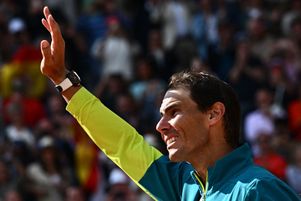 Rafael Nadal après sa victoire contre le Norvégien Casper Ruud en finale de Roland Garros le 5 juin 2022. L’Espagnol a annoncé qu’il ne participera pas au tournoi cette année. 