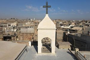 L’église syriaque de Mar-Touma, à Mossoul, en septembre 2021.