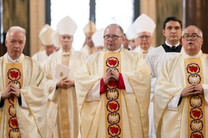 L’ordination épiscopale de Mgr David Waller, évêque de l’Ordinariat personnel de Notre-Dame-de-Walsingham, dans la cathédrale de Westminster à Londres, le 22 juin.