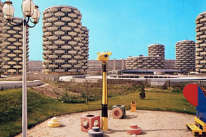 Comme Les Choux à Créteil, de nombreux grands ensembles ont été construits dans les années 1960.