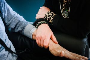 Photo prise dans l’unité de soins palliatifs à l’hôpital Vivalia de Virton en Belgique où l’euthanasie est pratiquée.