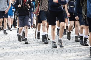 L’église Saint-Sulpice, à Paris, a été le point de départ des trois jours de marche du pèlerinage de Chartres, le 7 juin.